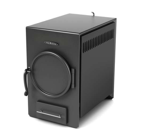 Отопительная печь TMF Нормаль-2 антрацит, труба назад
